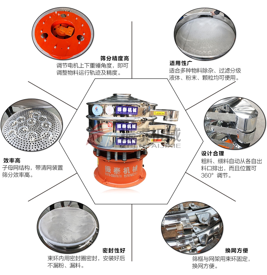 噴霧吐粒振動(dòng)篩特點(diǎn) 噴霧吐粒振動(dòng)篩特點(diǎn)